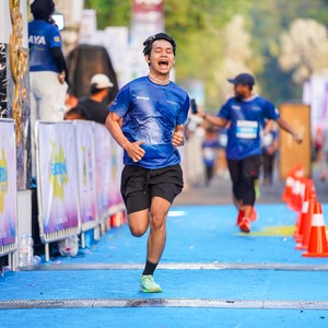 Race photo from BOGORUN 2026