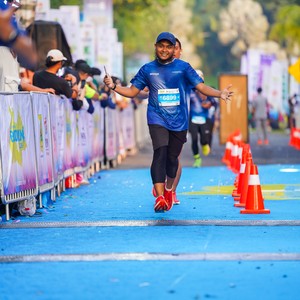 Race photo from BOGORUN 2026