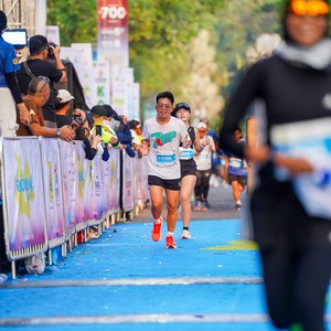 Race photo from BOGORUN 2026