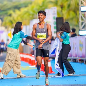 Race photo from BOGORUN 2026