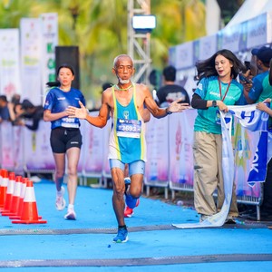 Race photo from BOGORUN 2026
