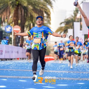Race photo from ISOPLUS RUN 2026 - JAKARTA