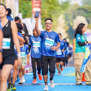 Race photo from BOGORUN 2026