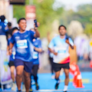 Race photo from BOGORUN 2026