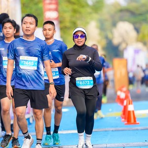 Race photo from BOGORUN 2026