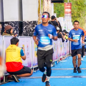 Race photo from BOGORUN 2026