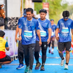 Race photo from BOGORUN 2026