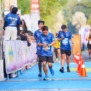 Race photo from BOGORUN 2026