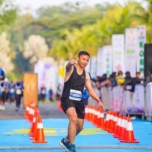 Race photo from BOGORUN 2026