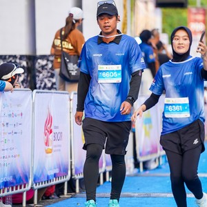 Race photo from BOGORUN 2026