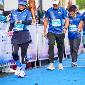 Race photo from BOGORUN 2026