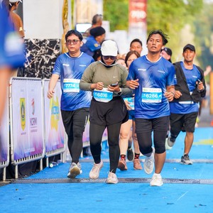 Race photo from BOGORUN 2026