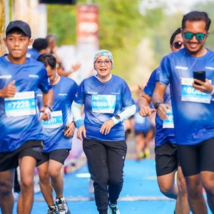 Race photo from BOGORUN 2026