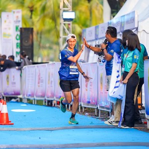 Race photo from BOGORUN 2026