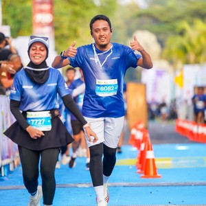 Race photo from BOGORUN 2026