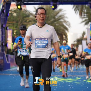 Race photo from ISOPLUS RUN 2026 - JAKARTA