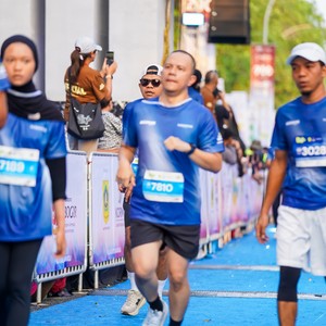 Race photo from BOGORUN 2026