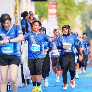 Race photo from BOGORUN 2026