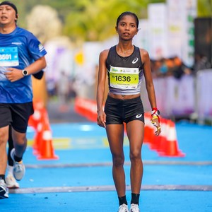 Race photo from BOGORUN 2026