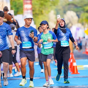 Race photo from BOGORUN 2026