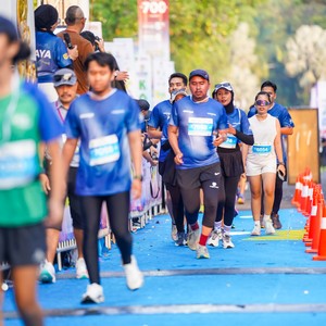 Race photo from BOGORUN 2026