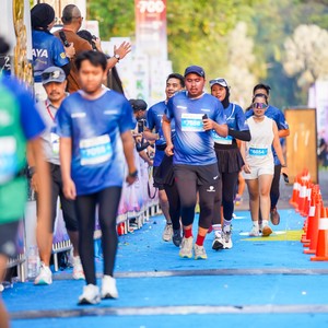 Race photo from BOGORUN 2026