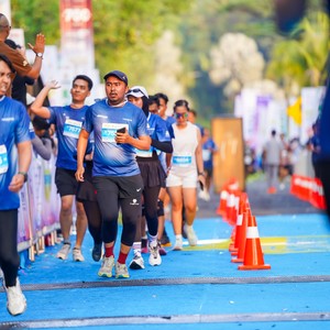 Race photo from BOGORUN 2026