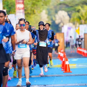 Race photo from BOGORUN 2026