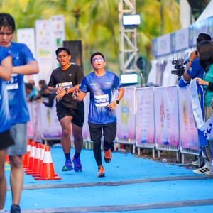 Race photo from BOGORUN 2026