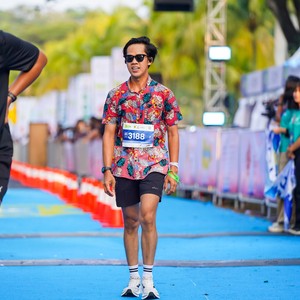 Race photo from BOGORUN 2026