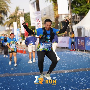 Race photo from ISOPLUS RUN 2026 - JAKARTA