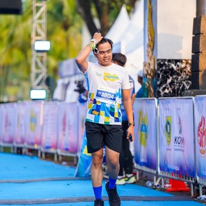 Race photo from BOGORUN 2026