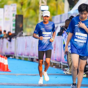 Race photo from BOGORUN 2026