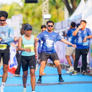 Race photo from BOGORUN 2026