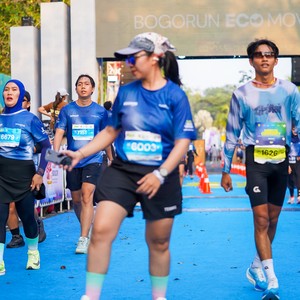Race photo from BOGORUN 2026