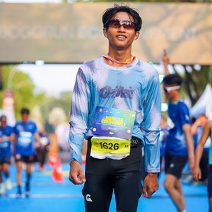 Race photo from BOGORUN 2026
