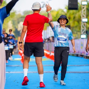 Race photo from BOGORUN 2026