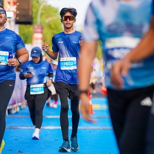 Race photo from BOGORUN 2026