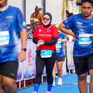 Race photo from BOGORUN 2026