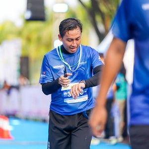 Race photo from BOGORUN 2026