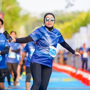 Race photo from BOGORUN 2026