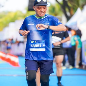 Race photo from BOGORUN 2026
