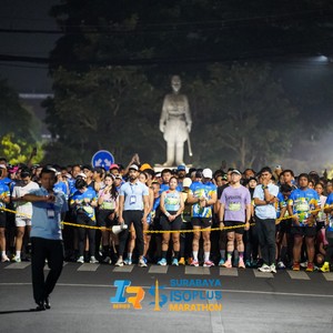 Race photo from SURABAYA ISOPLUS MARATHON 2026