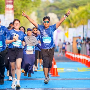 Race photo from BOGORUN 2026