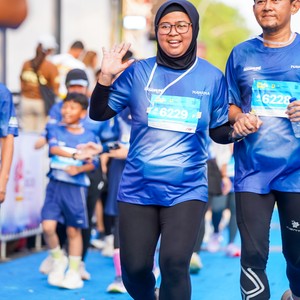 Race photo from BOGORUN 2026