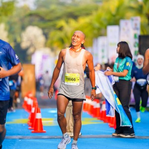 Race photo from BOGORUN 2026