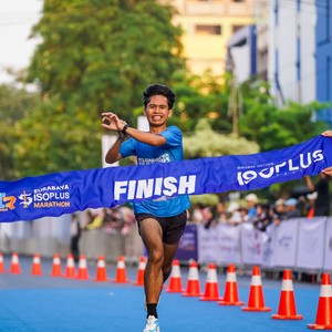 Race photo from SURABAYA ISOPLUS MARATHON 2026