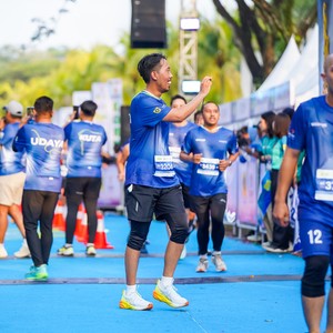 Race photo from BOGORUN 2026