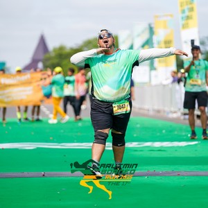 Race photo from ARUTMIN BORNEO RUN 2025
