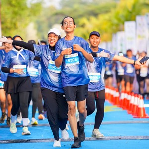 Race photo from BOGORUN 2026